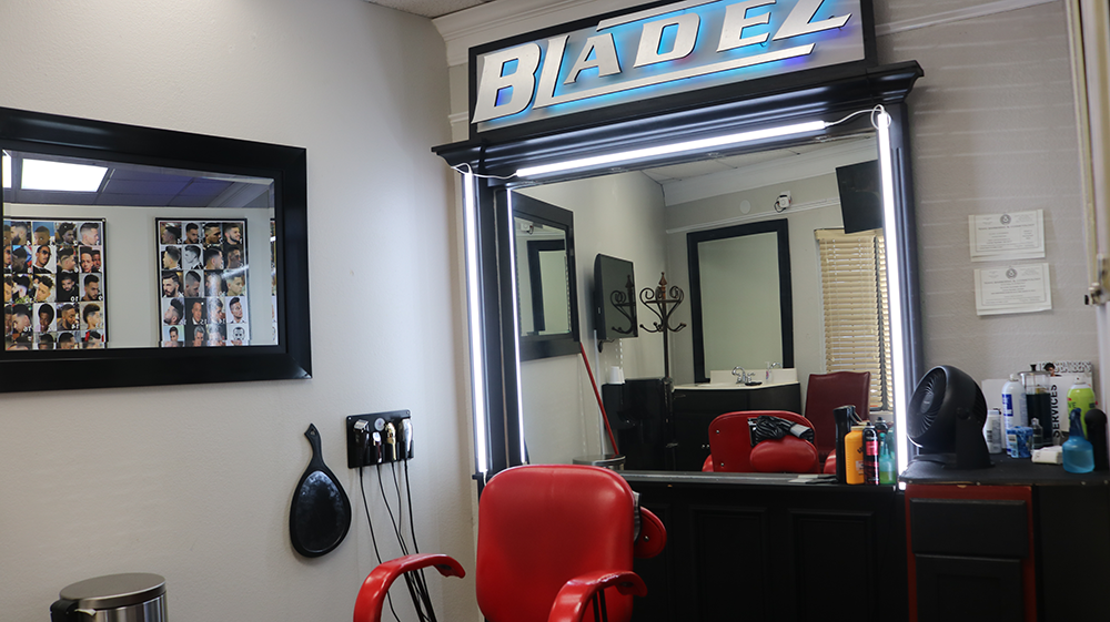 Private barber suite for rent at Bladez Barber in Fort Worth TX